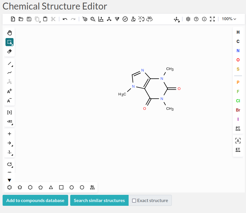 compounds editor