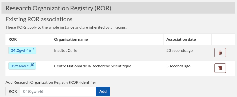 ROR association interface